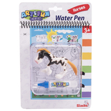 Набор для творчества Simba Книжка-раскраска Конная прогулка, с водяной ручкой, 3+ (6334712) - Pampik