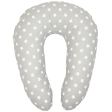 Подушка для вагітних Twins Velvet, 160 см, сірий (1203-TV-10) - Pampik