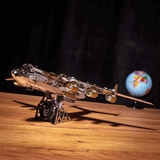 Колекційна модель Metal Time Ukrainian Dream Exclusive Edition Ан-225 Мрія, двокольорова, зібрана (MT001EE/READY) - Pampik - 4