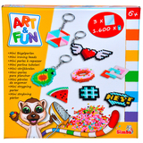 Термомозаика Simba Мини брелоки, 1600 элементов, 3 трафарета, 6+ (6374631) - Pampik