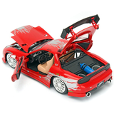 Машина металева Jada Форсаж Мазда RX-7, 1:24, червоний (9398338314R00) - Pampik - 7