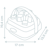Игрушка для развития Smoby Little Сортер корзинка (7600140323) - Pampik - 3