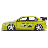 Машина металлическая Jada Форсаж Mitsubishi Lancer Evolution 7, 1:24, салатовый (9399788314R00) - Pampik - 2