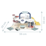 Игровой набор Smoby Little Первый гараж с машинкой (7600140202) - Pampik - 4