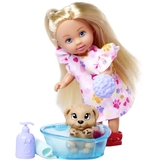 Игровой набор Simba Steffi & Evi Love Кукла Эви Купание собачки, 9 аксессуаров (5733738) - Pampik - 3