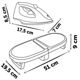 Игровой набор Smoby Складная доска для глажки Тефаль, с аксессуарами (7600330123) - Pampik - 4