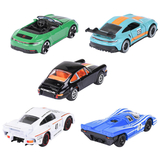 Набiр металевих машинок Majorette Порше, 7.5 см, 5 шт. (8502105002) - Pampik - 2