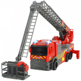 Пожежна машина Dickie Toys Мерседес з телескопічною драбиною, зі звуком та світлом, 23 см (3714023) - Pampik - 3