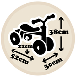 Біговел 4-колісний Smoby Минни Маус Роккі, 12+ міс., рожевий (7600721406) - Pampik - 4