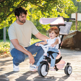 Детский велосипед с козырьком Smoby Baby Driver Розовая жемчужина, 10+ мес., розовый (7600741504) - Pampik - 7