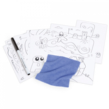 Парта-дошка Smoby Магічна, 56х57х52 см, синій (420224) - Pampik - 3