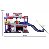 lгровий набiр Majorette Японська серiя Тюнiнг центр, з машинкою, зi звуком та свiтлом (2051033) - Pampik - 2