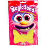 Кинетический песок Strateg Magic sand, желтый, 500 г (39403-5) - Pampik