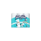 Бумажные полотенца Familia, 3-слойные, 6 рулонов - Pampik