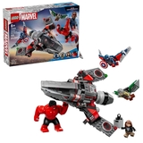 Конструктор LEGO Super Heroes Капітан Америка проти Червоного Халка, 223 деталі (76292) - Pampik - 3