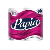 Туалетний папір Papia Parfume, тришаровий, 8 рулонів - Pampik