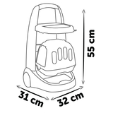 Игровой набор Smoby Тележка для ухода за животными с пандой, переноской и аксессуарами (340405) - Pampik - 3