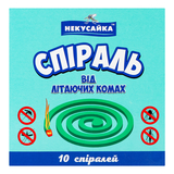 Спіраль Некусайка від літаючих комах, 10 шт. - Pampik - 3