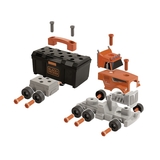 Ігровий набір Smoby Black+Decker. Вантажівка з кейсом, краном та інструментами (360912) - Pampik - 4