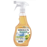 Засіб для миття вікон та скляних поверхонь Sidolux Crystal Фруктовий оцет, 500 мл - Pampik