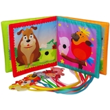 М'яка книжка-сюрприз Книжковий хмарочос. Розвивайка. Хто моя мама? - Pampik - 2