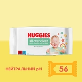 Набір вологих серветок Huggies All Over Clean, 224 шт. (4 уп. х 56 шт.) - Pampik - 4