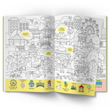 Віммельбух-розмальовка. Світ навколо нас (F00029635) - Pampik - 2