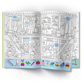 Віммельбух-розмальовка. Світ навколо нас (F00029635) - Pampik - 4