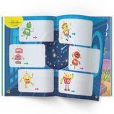 Школа сучасного чомусика. Тренуємо моторику, 120 розвивальних наліпок (F00030870) - Pampik - 5