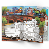 Книжка з наліпками. Транспорт (F00021585) - Pampik - 9