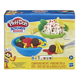 Ігровий набір для ліплення Hasbro Play-Doh Кухонне приладдя Spaghetti’n Meatballs Playset (E8680) - Pampik