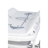 Набір для купання та сповивання Colibro Flip 2 в 1, білий з сірим (WA/CO/FLIP) - Pampik - 5