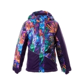 Куртка зимова Huppa Alex 1, р.116, пурпурний з принтом/темно-ліловий (17800130-11483-116) - Pampik