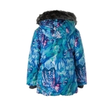 Куртка зимняя Huppa Melinda, р.104, голубой с принтом (18220030-11436-104) - Pampik - 2