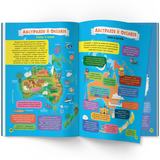 Школа сучасного чомусика. Атлас світу. 110 розвивальних наліпок (F00030866) - Pampik - 2