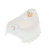 Горшок музыкальный Tega Baby Медвежонок, белый (PO-038-118) - Pampik