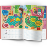 Школа сучасного чомусика. Прописи. Цифри. 220 розвивальних наліпок (F00030261) - Pampik - 5