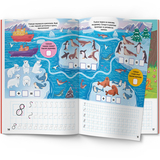 Школа сучасного чомусика. Прописи. Цифри. 220 розвивальних наліпок (F00030261) - Pampik - 4