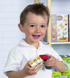 Ігровий набір Smoby Електронна каса зі сканером, звуком, світлом та аксесуарами (350113) - Pampik - 4