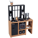 Інтерактивна кухня Smoby Лофт з кавоваркою, аксесуарами та звуковим ефектом (312600) - Pampik