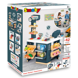 Інтерактивний супермаркет Smoby з візком, звуком та світлом, 42 аксесуари (350239) - Pampik - 7