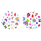 Квіткові феї. Жоржина. 49 наліпок (F00024817) - Pampik - 4