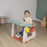 Парта-доска Smoby Школьник, с аксессуарами, мятный (420107) - Pampik - 7