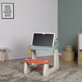 Парта-доска Smoby Школьник, с аксессуарами, мятный (420107) - Pampik - 5