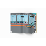 Книжка з наліпками. Потяги (F00022578) - Pampik - 2