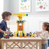 Великий ігровий набір Rubble & Crew Підйомний кран-вежа Бухти будівельників (SM28508/6067494) - Pampik - 15