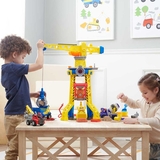 Великий ігровий набір Rubble & Crew Підйомний кран-вежа Бухти будівельників (SM28508/6067494) - Pampik - 19