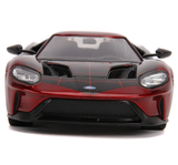 Машина металлическая Jada Марвел Человек-Паук, Форд GT (2017) с фигуркой, 1:24 (253225008) - Pampik - 14