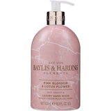 Жидкое мыло для рук Baylis & Harding Elements Pink Blossom & Lotus Flower, 500 мл - Pampik