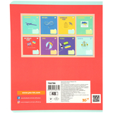 Набір зошитів Yes Англійська мова Ukraine forever А5, в лінію, 48 аркушів, 5 шт. (766786) - Pampik - 2